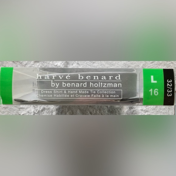 Herve Benard Hand Made Dress Shirt & Tie. - Picture 3 of 3